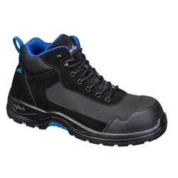 FC22 - Composite Textile Suede Mid Boot - Black - Size 44 (UK 10)