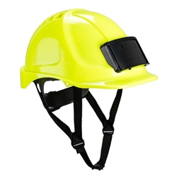 Portwest Endurance Badge Holder Helmet. Size/Fit  /R, Yellow. Style PB55