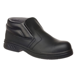 Portwest Steelite Slip On Safety Boot S2 FO SR. Size/Fit  42/R, Black. Style FW83