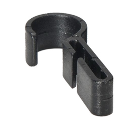 Portwest Universal Head Light Safety Helmet Clips (PK100). Size/Fit  /R, Black. Style PA04