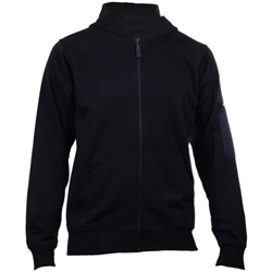 Caterpillar Loopback Full Zip Hoodie Black Small