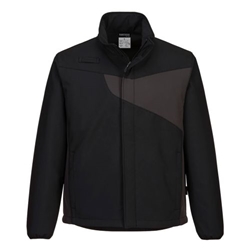 Portwest PW2 Softshell (2L). Size/Fit  XXXL/R, Black/Zoom Grey. Style PW271