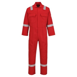 Portwest Bizweld Work FR Coverall. Size/Fit  XXL/R, Red. Style BIZ5