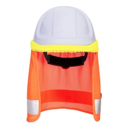 Portwest Hi-Vis Neck Shade. Size/Fit  /R, Orange. Style HA17