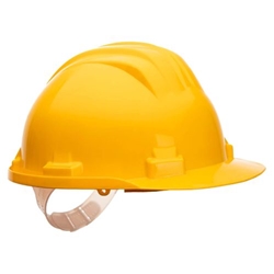 Portwest Work Safe Helmet. Size/Fit  /R, Yellow. Style PS61