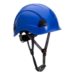 Portwest Height Endurance Helmet. Size/Fit  /R, Royal Blue. Style PS53