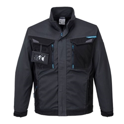 Portwest WX3 Work Jacket. Size/Fit  XXL/R, Metal Grey. Style T703