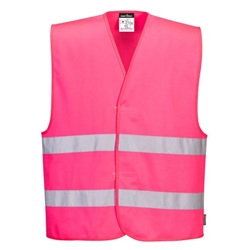 Portwest Iona Vest. Size/Fit  XX/3X/R, Pink. Style F474