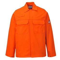 Portwest Bizweld Work FR Jacket. Size/Fit  XL/R, Orange. Style BIZ2