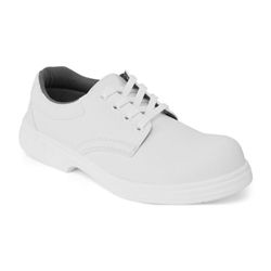 Portwest Steelite Laced Safety Shoe S2 FO SR. Size/Fit  45/R, White. Style FW80