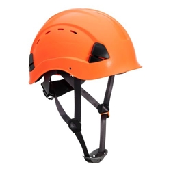 Portwest Height Endurance Vented Helmet. Size/Fit  /R, Orange. Style PS63