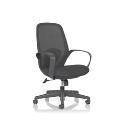 Ariel Mesh Task Operator Chair with Arms Black