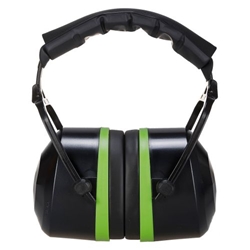 Portwest Top Ear Defenders. Size/Fit  /R, Black. Style PS44