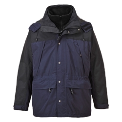 Portwest Orkney 3-in-1 Jacket. Size/Fit  XXXL/R, Navy. Style S532