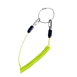Portwest Coiled Tool Lanyard. Size/Fit  /R, Green. Style FP46