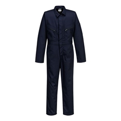 Portwest Youth's Coverall. Size/Fit  6/R, Navy. Style C890