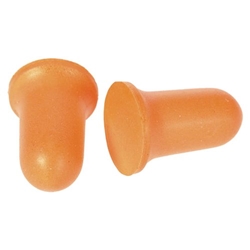 Portwest Bell Comfort PU Foam Ear Plugs (200 Pairs). Size/Fit  /R, Orange. Style EP06