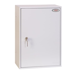 Phoenix Commercial Key Cabinet KC0604P 200 Hook with Euro Cylinder Lock Case