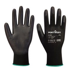 Portwest Vending PU Palm (288 Pairs). Size/Fit  XXL/R, Black. Style VB120