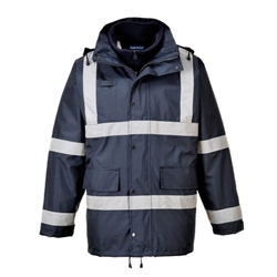 Portwest Iona 3-in-1 Traffic Jacket. Size/Fit  XL/R, Navy. Style S431