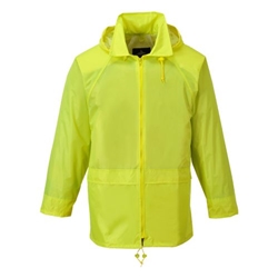 Portwest Classic Rain Jacket. Size/Fit  5XL/R, Yellow. Style S440