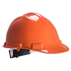 Portwest Expertbase Safety Helmet . Size/Fit  /R, Orange. Style PW50