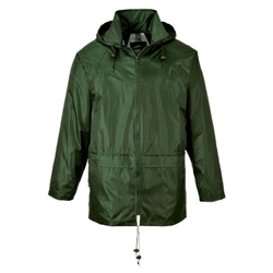 Portwest Classic Rain Jacket. Size/Fit  M/R, Olive Green. Style S440