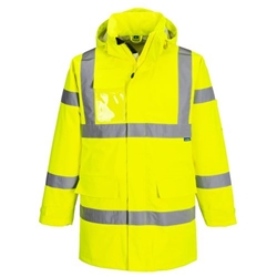 Portwest Hi-Vis Extreme Rain Jacket (3L). Size/Fit  XXXL/R, Yellow. Style S599