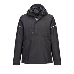 Portwest PW3 Overhead Rain Jacket. Size/Fit  M/R, Black. Style PW330