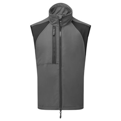 Portwest WX2 Eco Softshell Bodywarmer (2L). Size/Fit  M/R, Metal Grey. Style CD876
