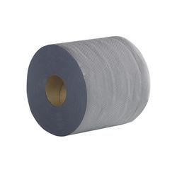 Blue 2-Ply Centre Feed Roll Laminated Embossed 300 Sheets Pack 6