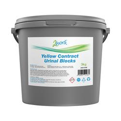 2Work Urinal Cubes 3 Kg Yellow (Pack of 150) 2W10168