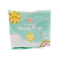 Unbranded 4My Baby Fragranced Nappy Bags x200 (Pack of 24) 900341CASE