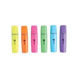 5 Star Highlighter Set Recycled Content Bright Assorted Pack 10