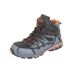 Beeswift Hiker S3 Safety Boots 1 Pair Composite Black/Orange 10.5