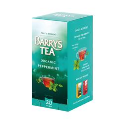 Barrys Organic Peppermint Tea String/Tag/Envelope (Pack of 20) 2805