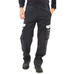Beeswift Arc Flash Trousers Dark Navy Blue 34