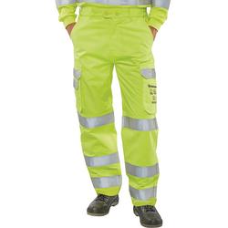 Beeswift Yellow High Visibility Trousers Saturn 44T Carc5sy44t