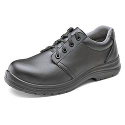 Beeswift Black Micro-Fibre Steel Toe S2 Lace Up Shoe 1Pr 10 Cf82310