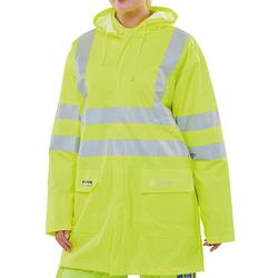 Beeswift Fire Retardant Anti-Static High Visibility Jacket Yellow M