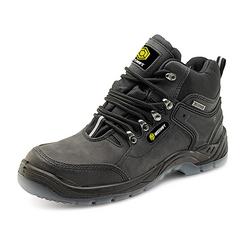 Beeswift Black Click Water Resistant Lace Up S3 Hiker Boots 9