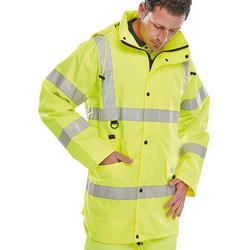 Beeswift Yellow Jubilee High Visibility Jacket Saturn Xl Jjsyxl