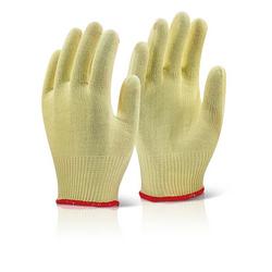 Beeswift Kevlar Lightweight Gloves 1Pr Yellow 9 KGLW09