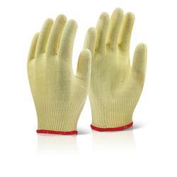 Beeswift Kevlar Lightweight Gloves 1Pr Yellow 8 KGLW08