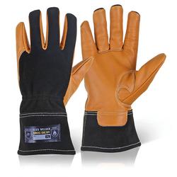 Mec DexFluxWelder Mechanics Gloves 1Pr Tan L MECWD-711L