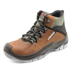 Beeswift Brown Click Traders Traxion Xtra S3 Leather Upper Boots 7