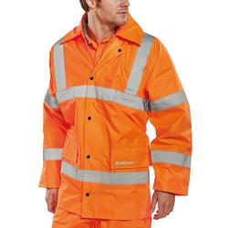 Beeswift Orange High Visibility En471 Lightweight Jacket Xl Tj8orxl