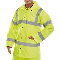 Beeswift Yellow High Visibility En471 Lightweight Jacket Saturn 4XL