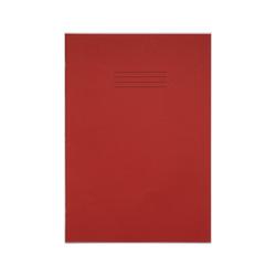 Rhino Exercise Book Plain 48 Pages A4+ Red (Pack of 50) VDU048-010-0
