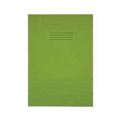 Rhino Exercise Book 8mm Ruled with Margin 80 Pages A4+ Light Green (Pack of 50) VDU080-238-6
